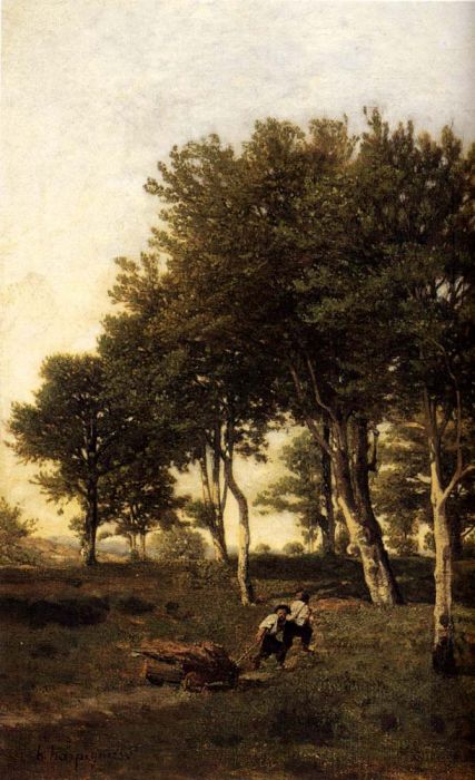 Landscape with Two Boys Carrying Firewood, 1894

Painting Reproductions