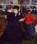 At the Moulin Rouge: the Two Waltzers , 1892	
Art Reproductions