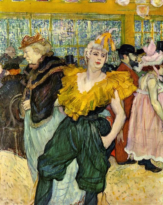 At the Moulin Rouge: The Clowness Cha-U-Kao , 1895	

Painting Reproductions