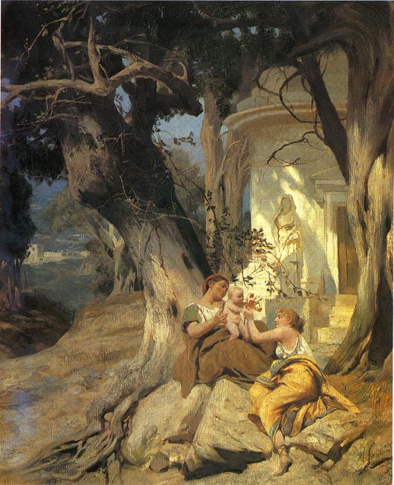 By a Temple (Idyll), 1881

Painting Reproductions
