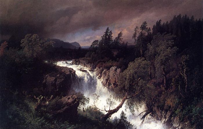 Mountain Landscape and Waterfall, 1879

Painting Reproductions