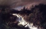 Mountain Landscape and Waterfall, 1879
Art Reproductions