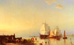 Three Mast Ships at Anchor, 1869
Art Reproductions