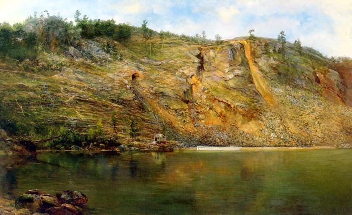 Painting The Iron Mine, Port Henry, New York, 1862 The Iron Mine, Port Henry, New York, 1862
Painting Reproductions