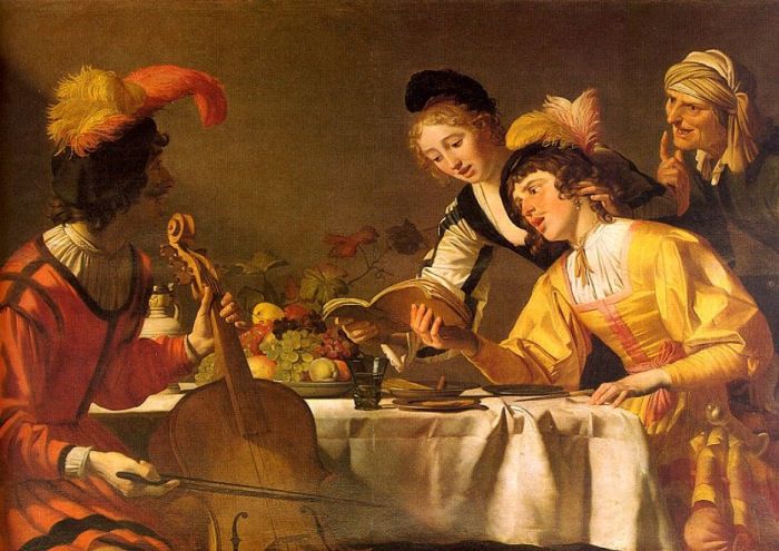  The Concert , 1625

Painting Reproductions