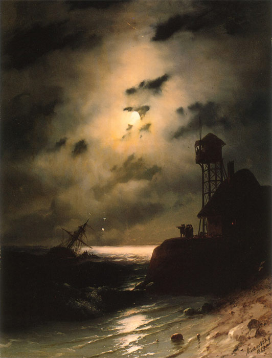 Moonlit Seascape With Shipwreck, 1863

Painting Reproductions