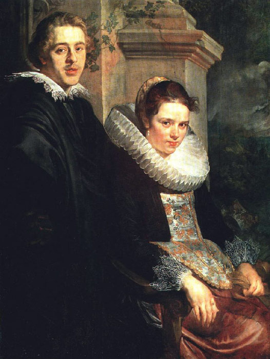 Portrait of a Young Married Couple, 1615-1620

Painting Reproductions