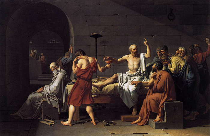 The Death of Socrates, 1787

Painting Reproductions