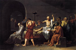 The Death of Socrates, 1787
Art Reproductions