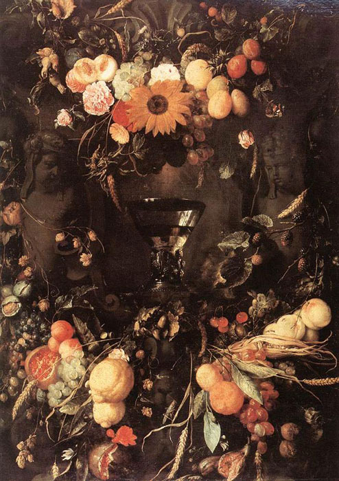 Fruit and Flower Still-life, 1650

Painting Reproductions