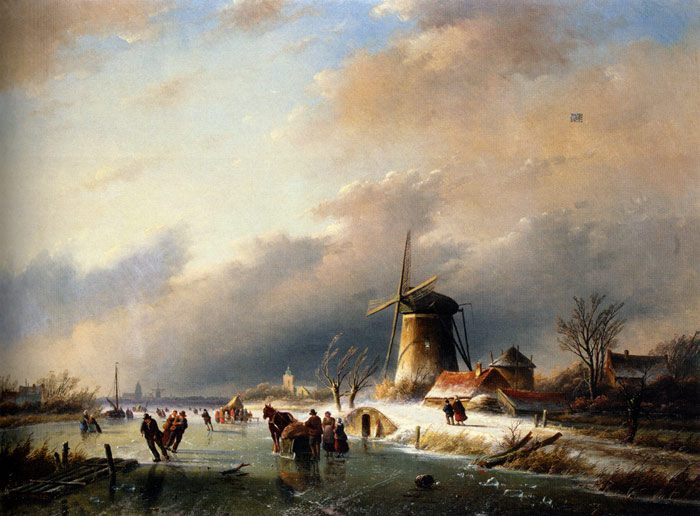 Figures Skating on a Frozen River

Painting Reproductions