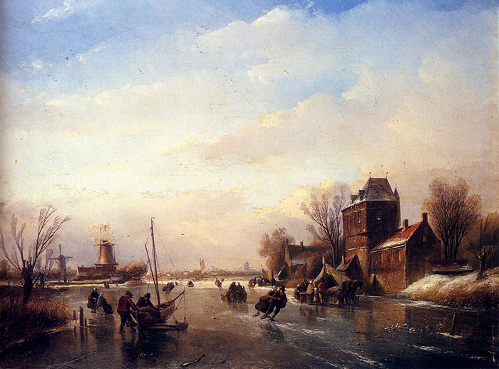 Skaters On A Frozen River

Painting Reproductions