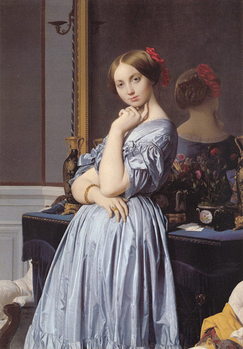 Vicomtess Othenin d' Haussonville, nee Louise-Albertine de Broglie, 1845

Painting Reproductions