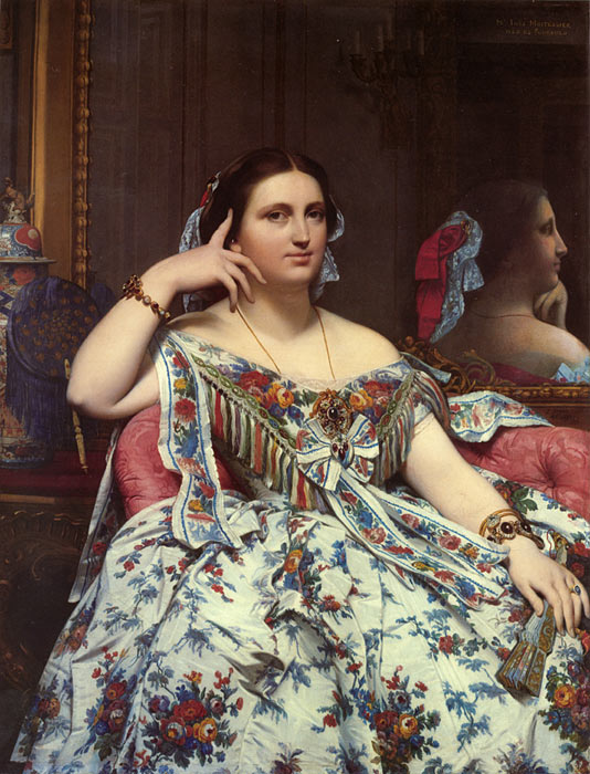 Painting Madame Paul-Sigisbert Moitessier, nee Marie-Clotilde-Ines de Foucauld, Seated , 1856 Madame Paul-Sigisbert Moitessier, nee Marie-Clotilde-Ines de Foucauld, Seated , 1856
Painting Reproductions
