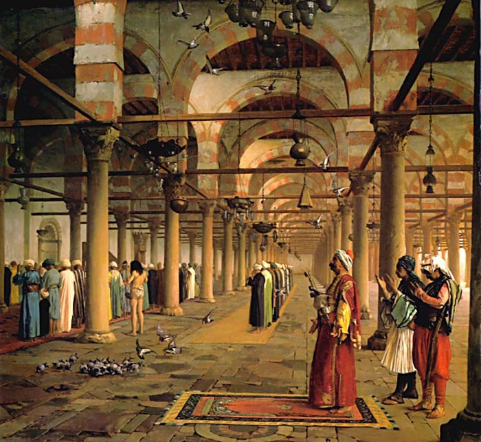 Public Prayer in the Mosque of Amr, Cairo, 1870

Painting Reproductions