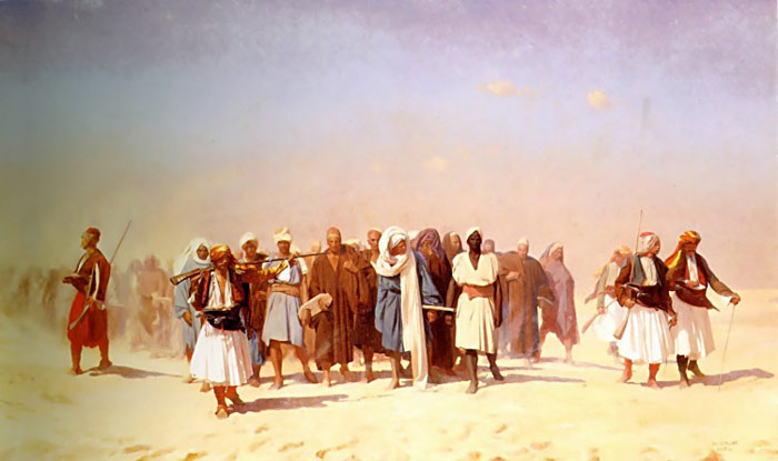 Egyptian Recruits Crossing the Desert, 1857

Painting Reproductions