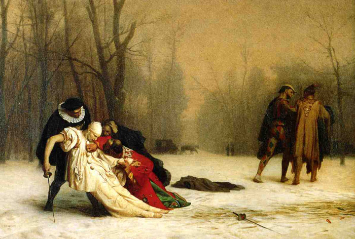Duel after the Masked Ball , 1857	

Painting Reproductions