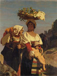 Two Italian Peasant Women and an Infant, 1849 	
Art Reproductions