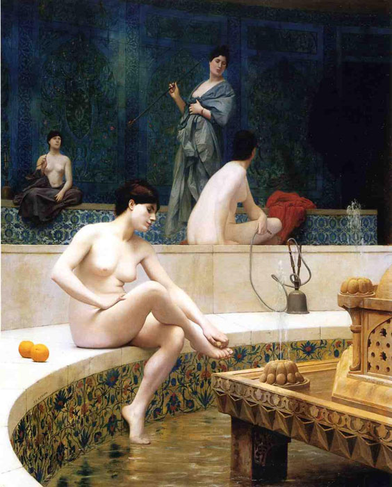 The Harem Bathing , 1901	

Painting Reproductions
