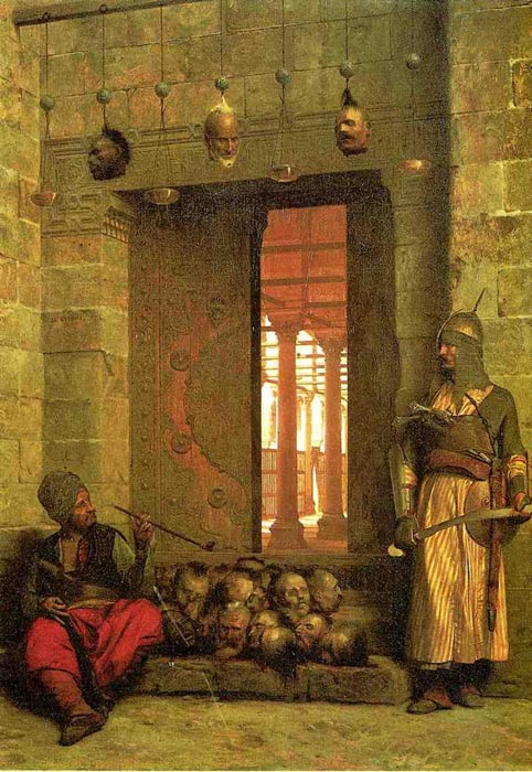 The Door of the El-Hassanein Mosque in Cairo , 1866	

Painting Reproductions