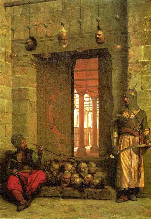 The Door of the El-Hassanein Mosque in Cairo , 1866	

Painting Reproductions