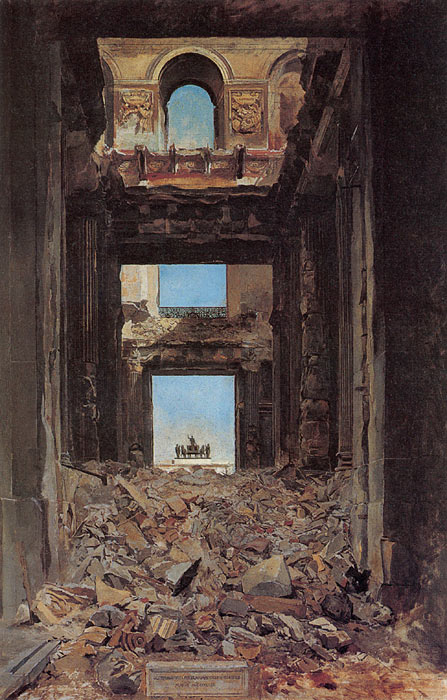 The Ruins of the Tuileries Palace after the Commune of 1871, 1877

Painting Reproductions