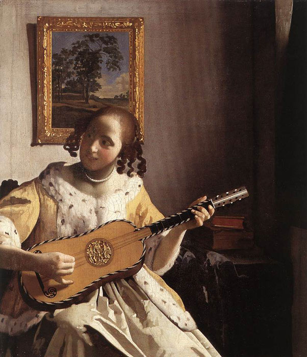 The Guitar Player, c.1672

Painting Reproductions