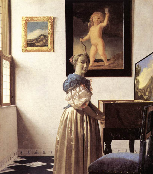 Lady Standing at a Virginal

Painting Reproductions