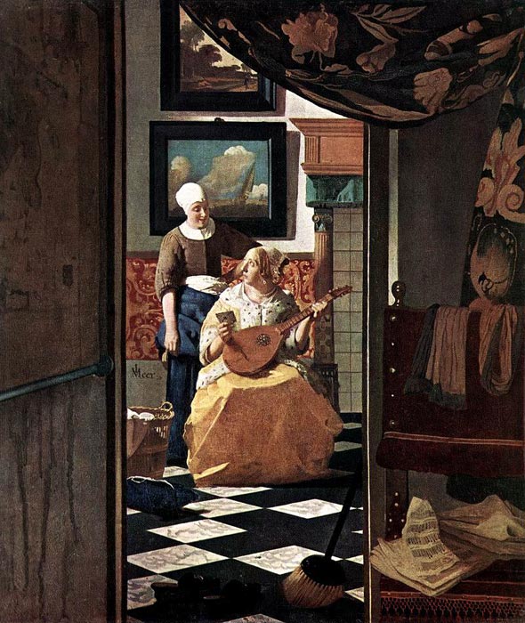 The Love Letter, c.1667-1668

Painting Reproductions