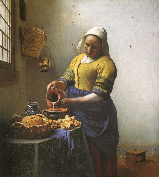 The Milkmaid (The Kitchen Maid), 1660

Painting Reproductions