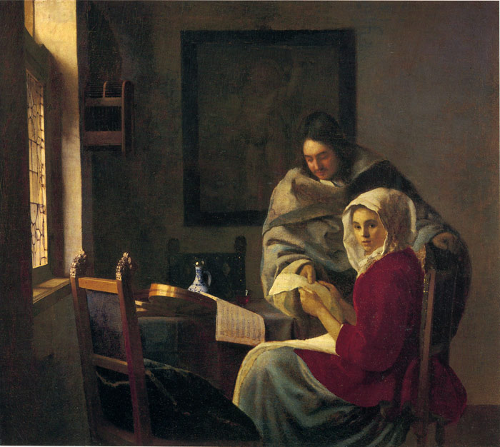 Girl Interrupted at Her Music, 1660

Painting Reproductions