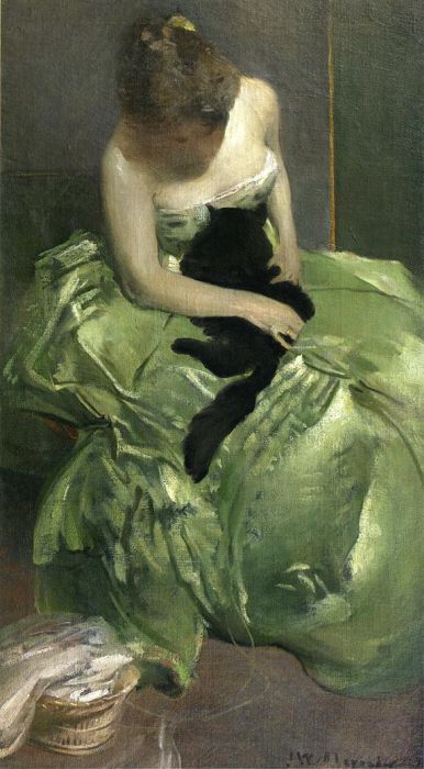 The Green Dress, 1890

Painting Reproductions