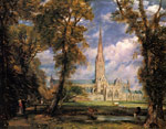 Salisbury Cathedral from the Bishops' Grounds, 1823
Art Reproductions