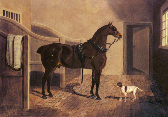 A Favorite Coach Horse and Dog in a Stable, 1822

Painting Reproductions