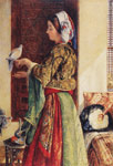 Girl with Two Caged Doves
Art Reproductions