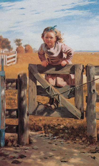 Swinging on a Gate, Southampton, Long Island, c.1878-1880

Painting Reproductions