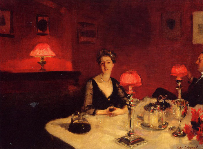 A Dinner Table at Night, 1884

Painting Reproductions