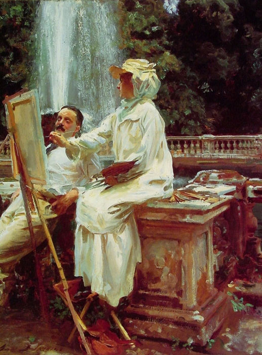 Painting The Fountain, Villa Torlonia, Frascati ItalyN?1907 The Fountain, Villa Torlonia, Frascati ItalyN?1907
Painting Reproductions