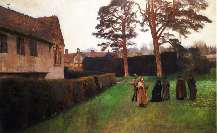 A Game of Bowls, Ightham Mote, Kent , 1889	

Painting Reproductions