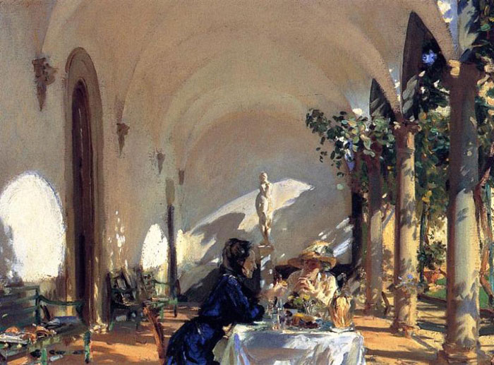 Breakfast in the Loggia , 1910	

Painting Reproductions