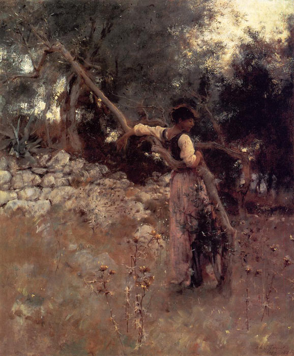 Capri Girl aka Among the Olive Trees, Capri , 1878	

Painting Reproductions
