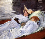 In a Punt , 1889	
Art Reproductions