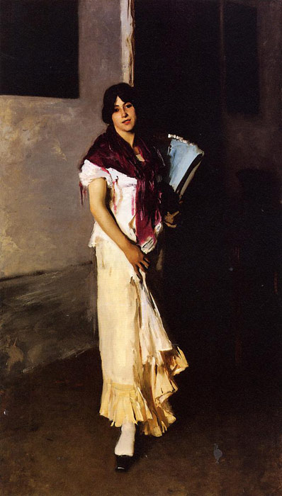 Italian Girl with Fan aka Venetian Girl with a Fan, 1882

Painting Reproductions