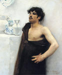 Young Man in Reverie , 1876	
Art Reproductions