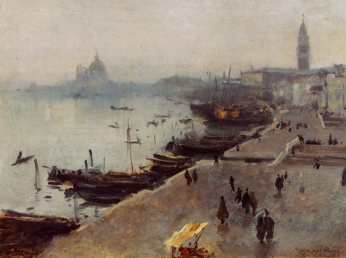 Venice in Gray Weather , 1882	

Painting Reproductions