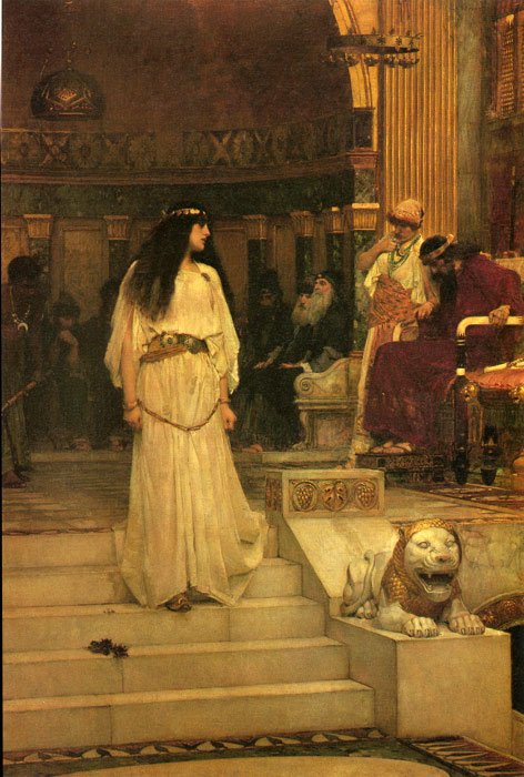 Mariamne Leaving the Judgement Seat of Herod, 1887

Painting Reproductions