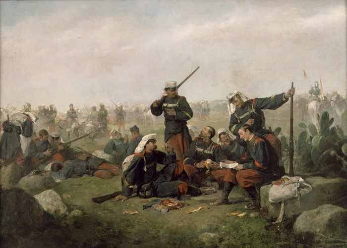 El descanso en la marcha [The rest in the march], 1876

Painting Reproductions