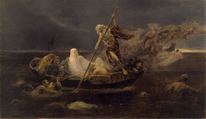 La Barca de Caronte [The Barque of Charon], 1919

Painting Reproductions