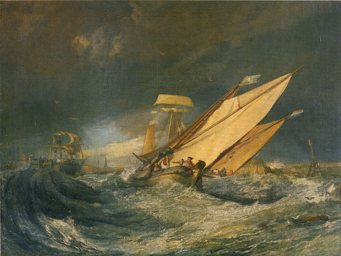 Fishing Boats Entering Calais Harbor, 1803

Painting Reproductions