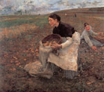 October: Gathering Potatoes,1879
Art Reproductions